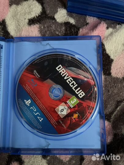 Диск для ps4 driveClub