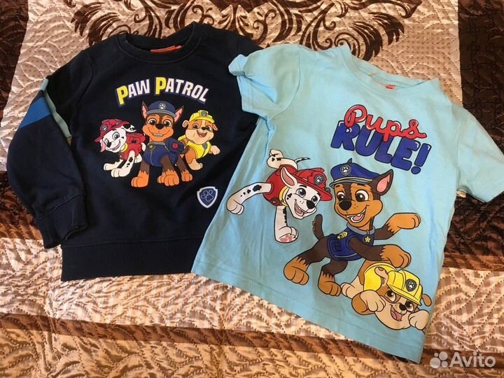 Вещи пакетом на мальчика 98 104