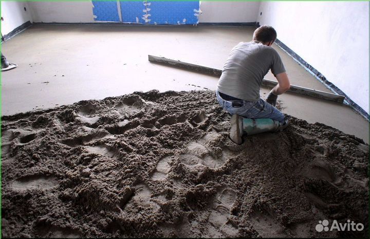 Полусухая Стяжка Пола Без Посредников