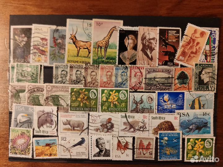 М2. Марки юар, Германия, Нидерланды, Родезия