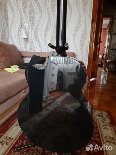 Акустическая бас гитара Cort sjb5f BK