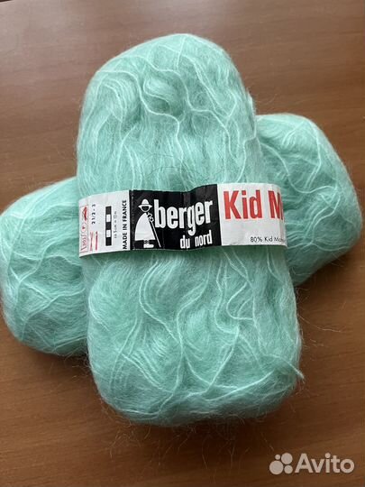 Пряжа для вязания мохер