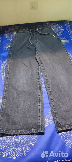 Джинсы 7-8л