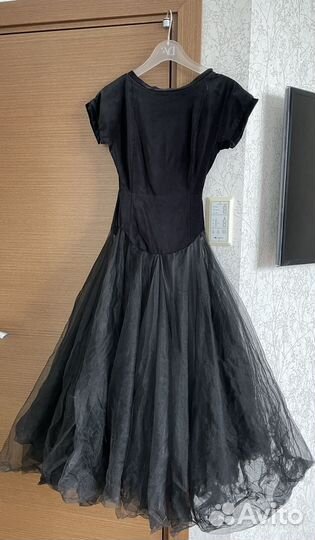 Платье женское 42 44 черное вечернее