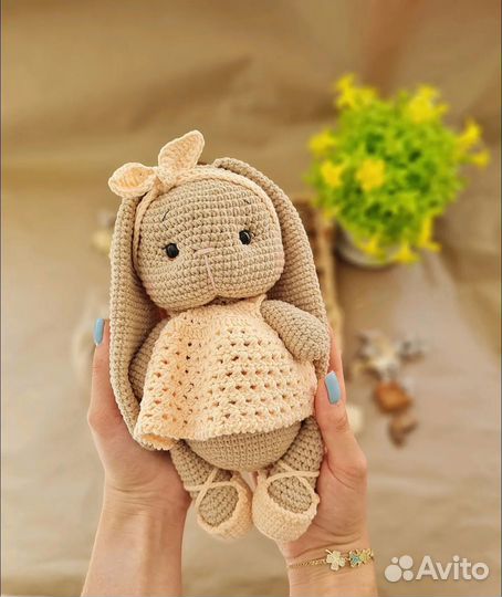 Мягкая игрушка зайчик