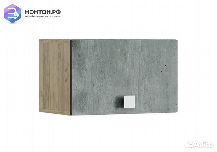 Шкаф антресольный Тренд крафт / бетон