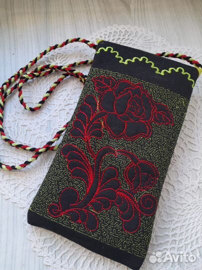 Чехол для смартфона стеганый