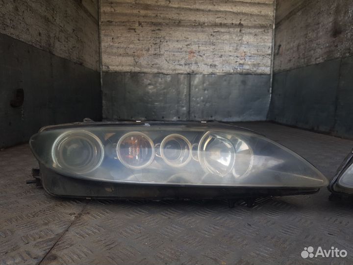 Фары на mazda 6 gg