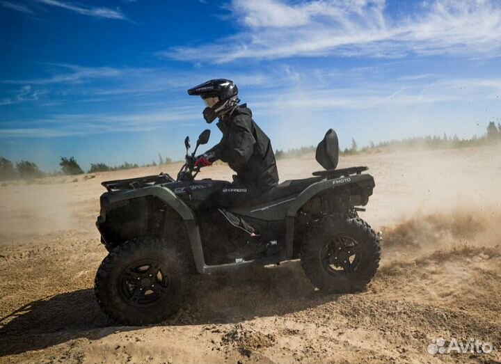 Квадроцикл cfmoto cforce 400L EPS(X4 EPS) черный