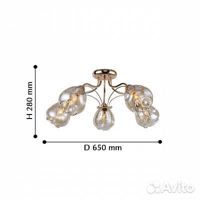 Потолочная люстра F-Promo новая