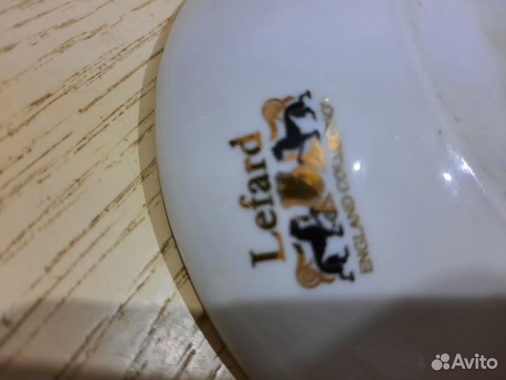 Блюдо 2, Чехия Bohemia,Luminarc Франция, фарфор