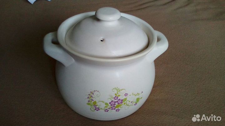 Кастрюля керамическая
