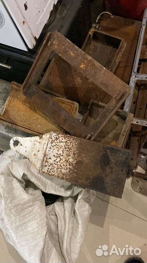 Навесы для печки, дверцы и плиты