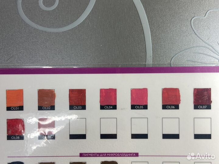 Татуаж пигменты