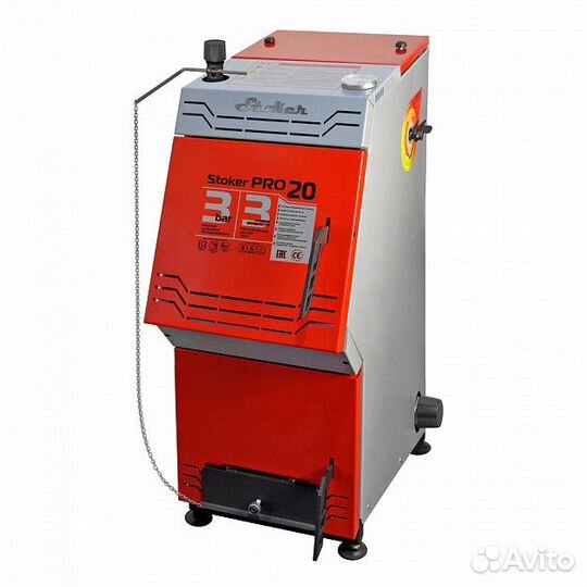 Котёл твёрдотопливный отопительный Stoker PRO 16
