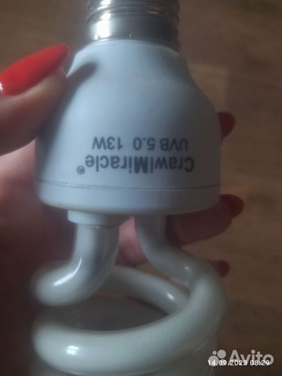 Уф лампа для черепах