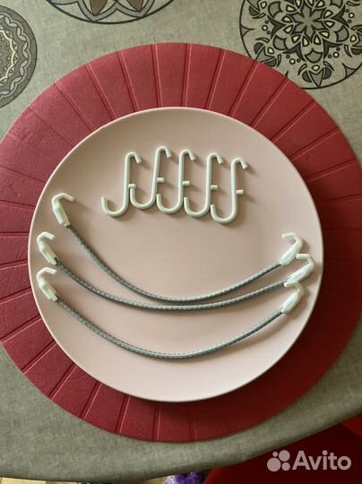 IKEA Панель настенная (Скодис). 5 крючков и 3 шт