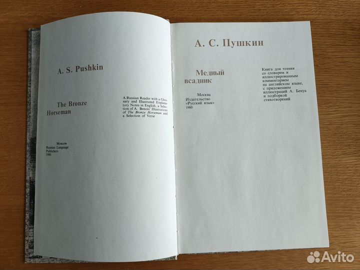 А.С.Пушкин. Медный всадник