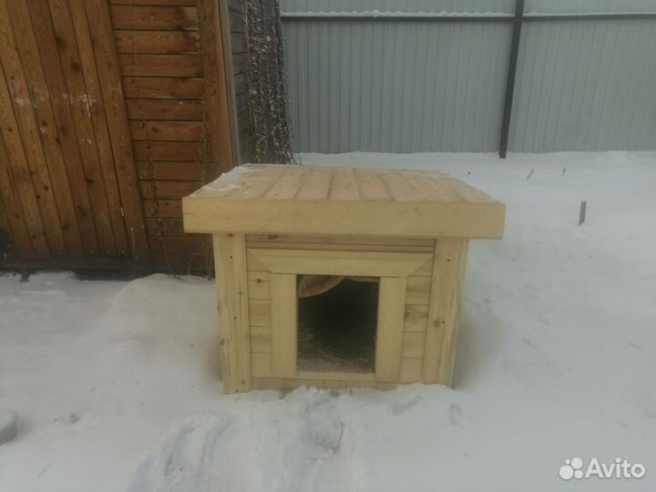 Будка для собаки утепленная