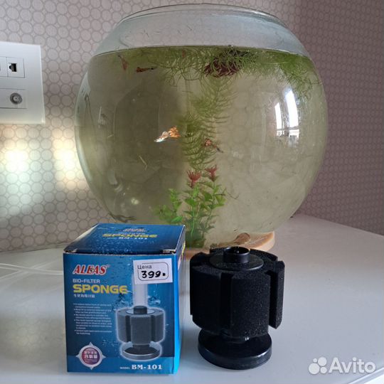 Фильтр аэрлифтный донный (губка)