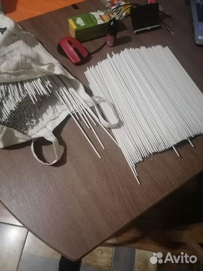 Трубочки для плетения из бумажной лозы