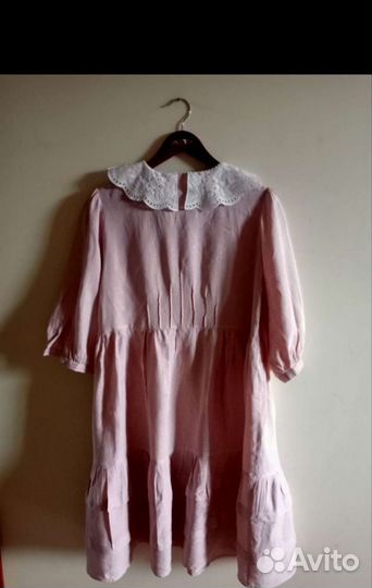 Натуральный лен, фирменное платье