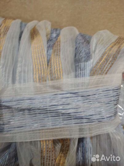 Шторы Organza Akscluziv с каймой