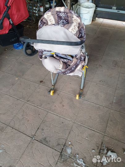 Детские санки с колесами