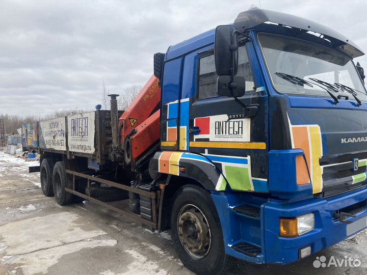 КАМАЗ 65117 с КМУ, 2015