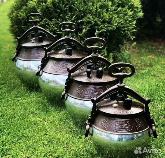 Казаны чугунные от 4,5 до 22 литров