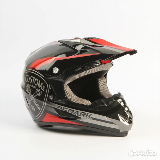 Шлем WLT125 (Black/Orange Shot, L (59-60)