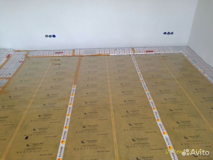 Тёплый пол. Отопление