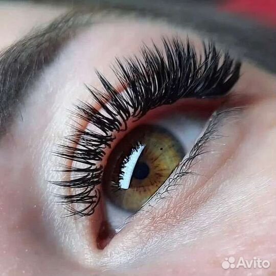 Наращивание ламинирование ресниц мокрый эффект