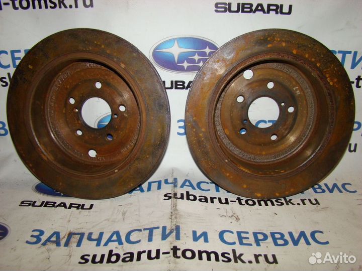 Диск тормозной R impreza 2012 (Тормозная система