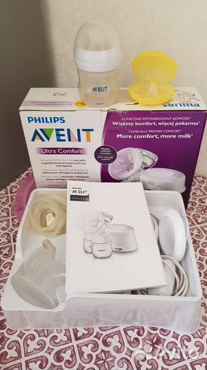 Молокоотсос avent электрический