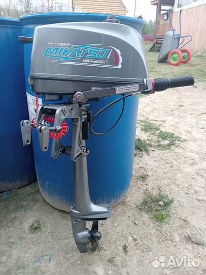 Лодочный мотор двух тактный Mikatsu 3,5 л.с
