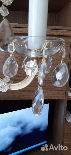 Настенный светильник бра хрусталь Чехия 2шт