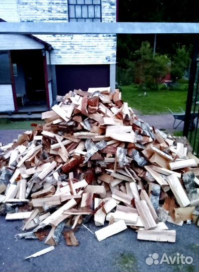 Дрова любые сухие в укладку качественные