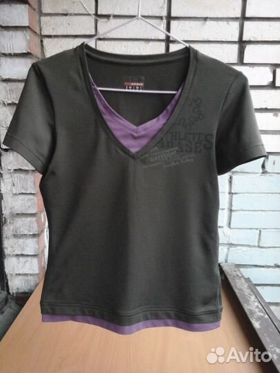 Футболка женская esprit, спортивная, для фитнеса