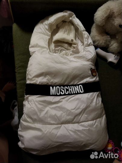 Конверт на выписку+ шапочка