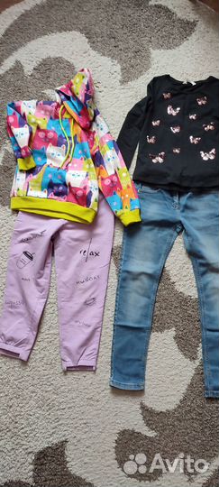 Вещи пакетом на девочку