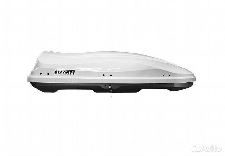 Автобокс багажный Atlant Diamond 351 белый