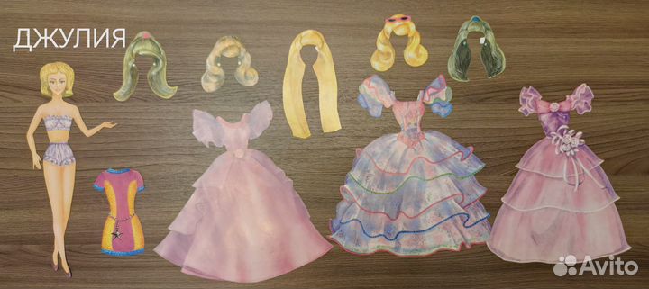 Бумажные куклы вырезанные Планета детства