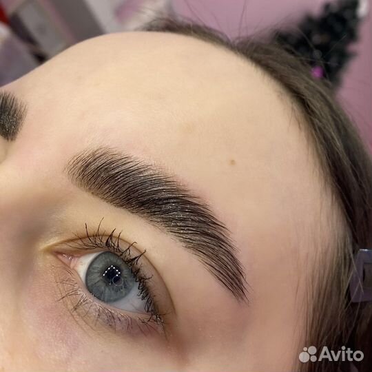 Оформление бровей