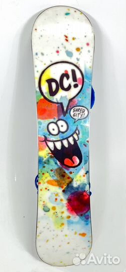 Сноуборд DC Ply Mini 110 + Крепы Drake LF XS