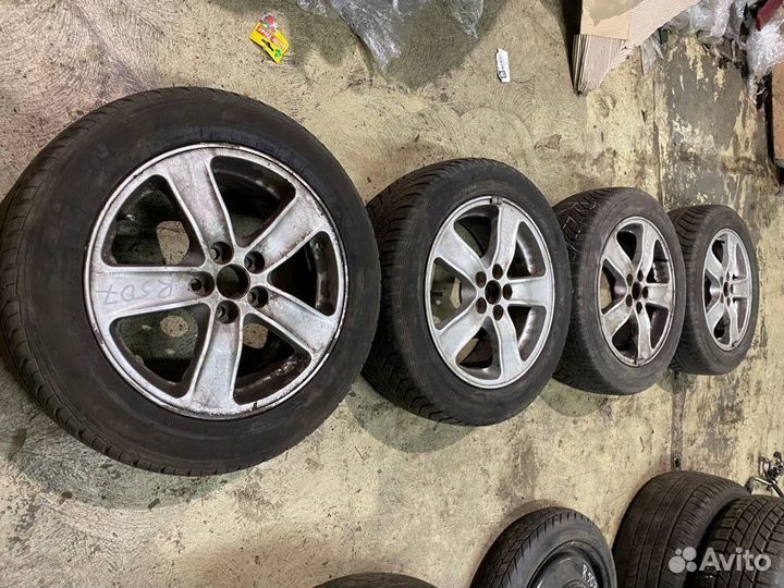 Литые диски toyota r16
