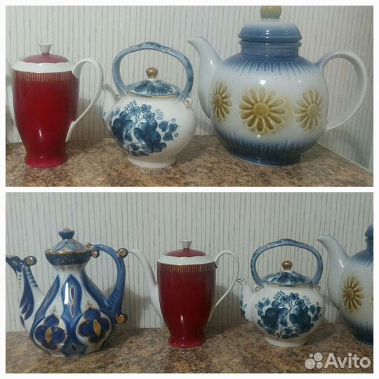 Чайники и кофейник