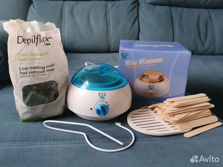 Воскоплав баночный и набор для депиляции