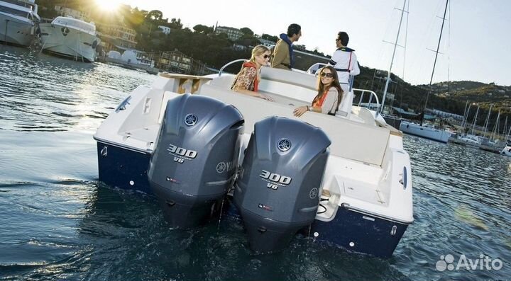 Спарка Новых лодочных моторов F300DET+FL300DET