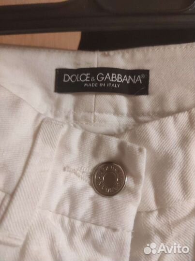 Брюки Dolce Gabbana, 1-я линия, джинсовые